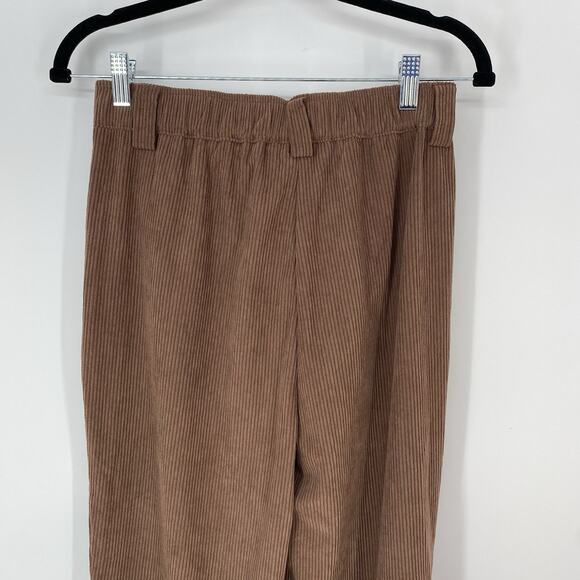 Halara High Waisted Baggy Leg Brown Corduroy women's Size S NWT - Picture 6 of 8